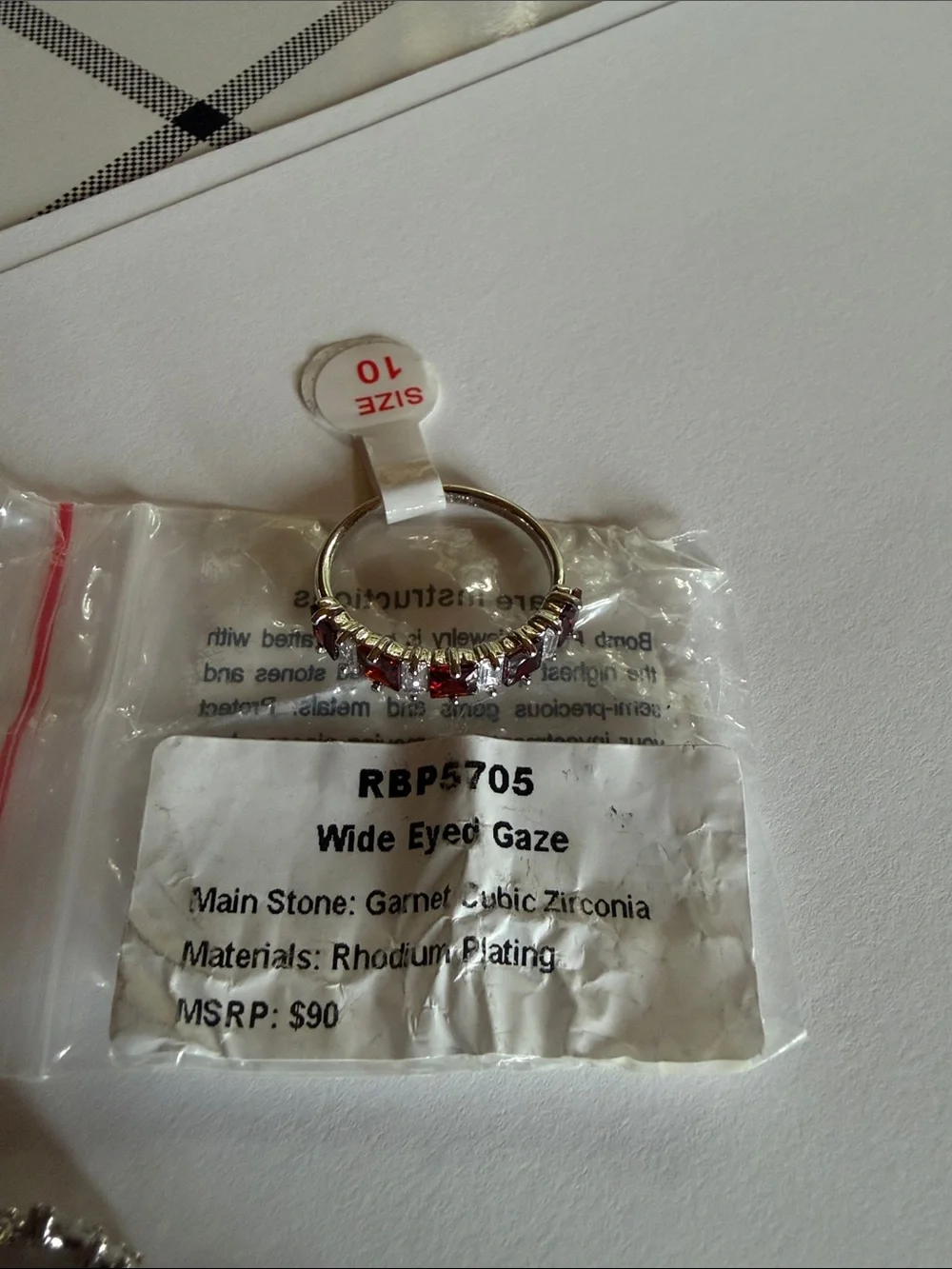Size 10 BP rings - Set of 3